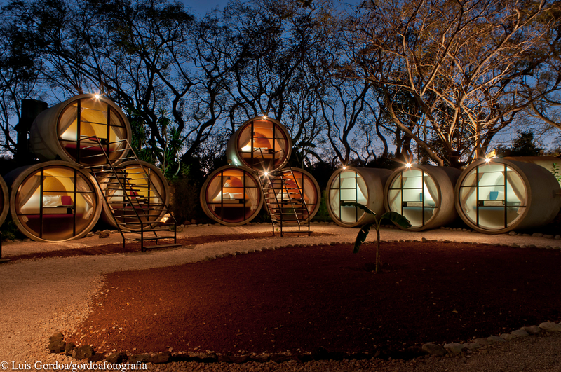 Illustration for article titled These Ingenious Buildings Were All Built Using Recycled Materials
